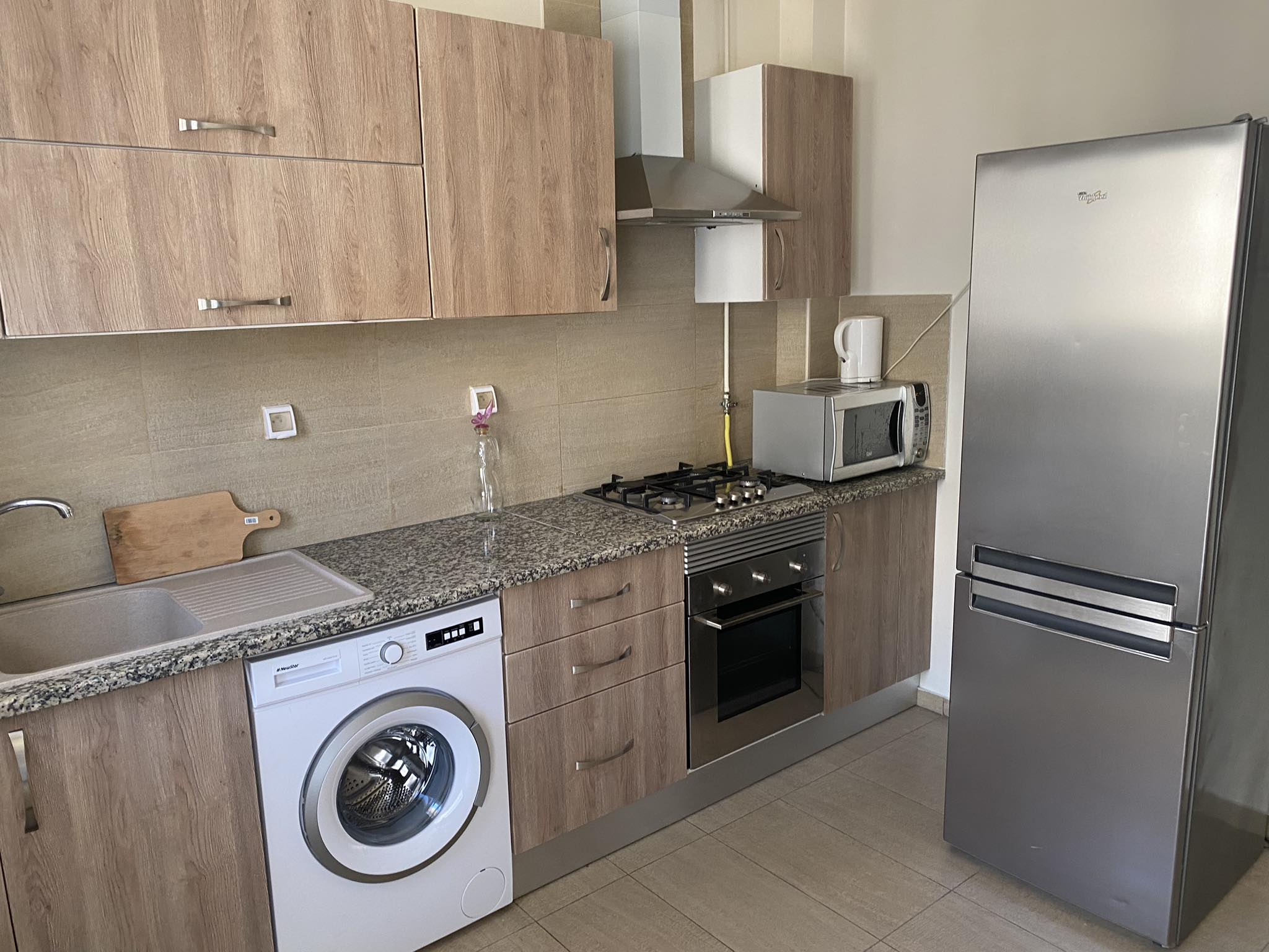 Ain Zaghouan Jardins de Carthage Location vacances Appart. 3 pices S2 au jardin de carthage avec balcon 145d par nuit