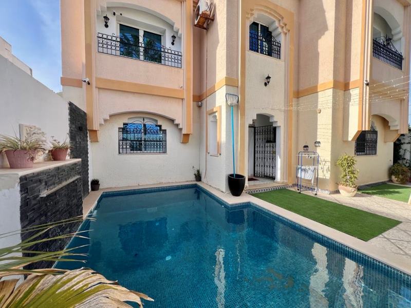 Nabeul Cite El Mahrsi 1 Location vacances Maisons L477 villa shafa mahersi