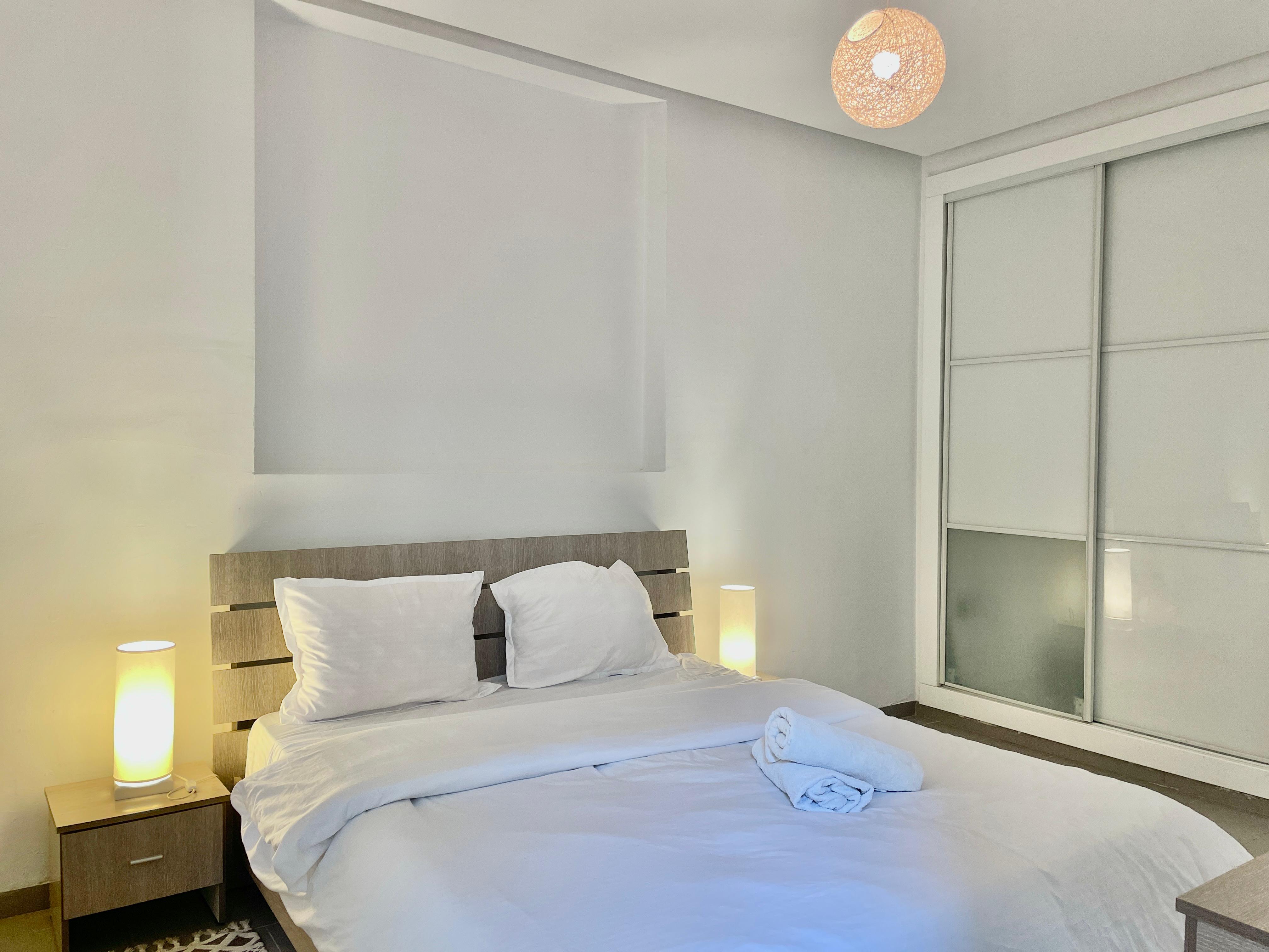 La Marsa Gammart Location vacances Appart. 1 pice Appartement de luxe avec piscine