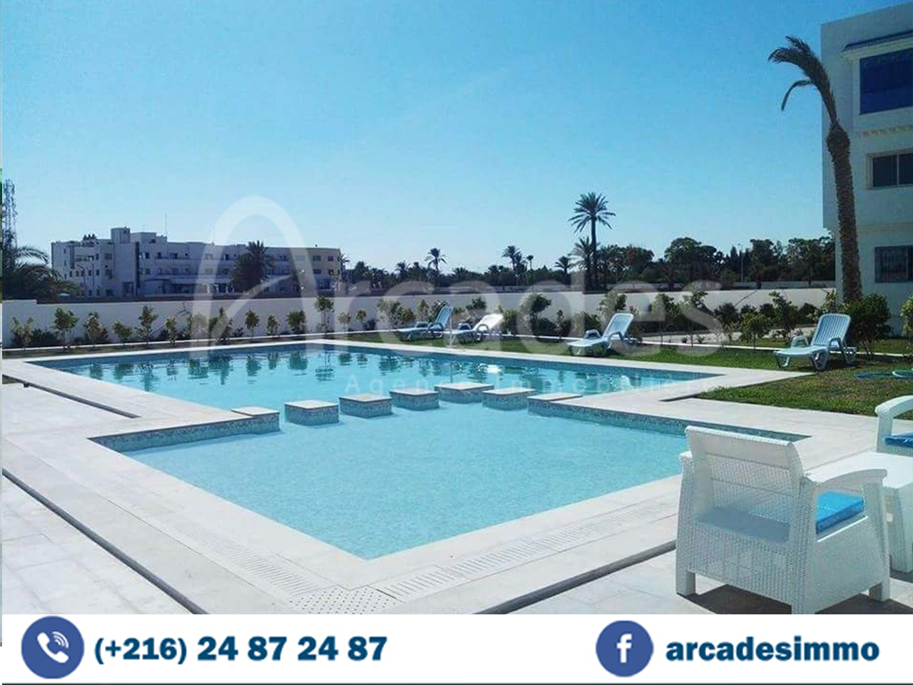 Location vacances Appart. 2 pices - Tunisie