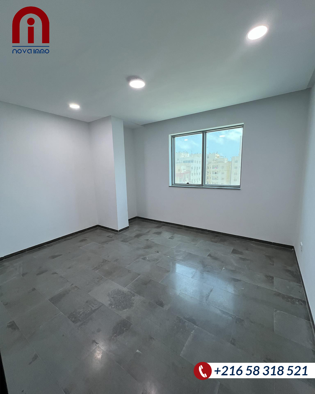 Sfax Ville Sfax Vente Appart. 2 pices Appartement h2 usage bureautique