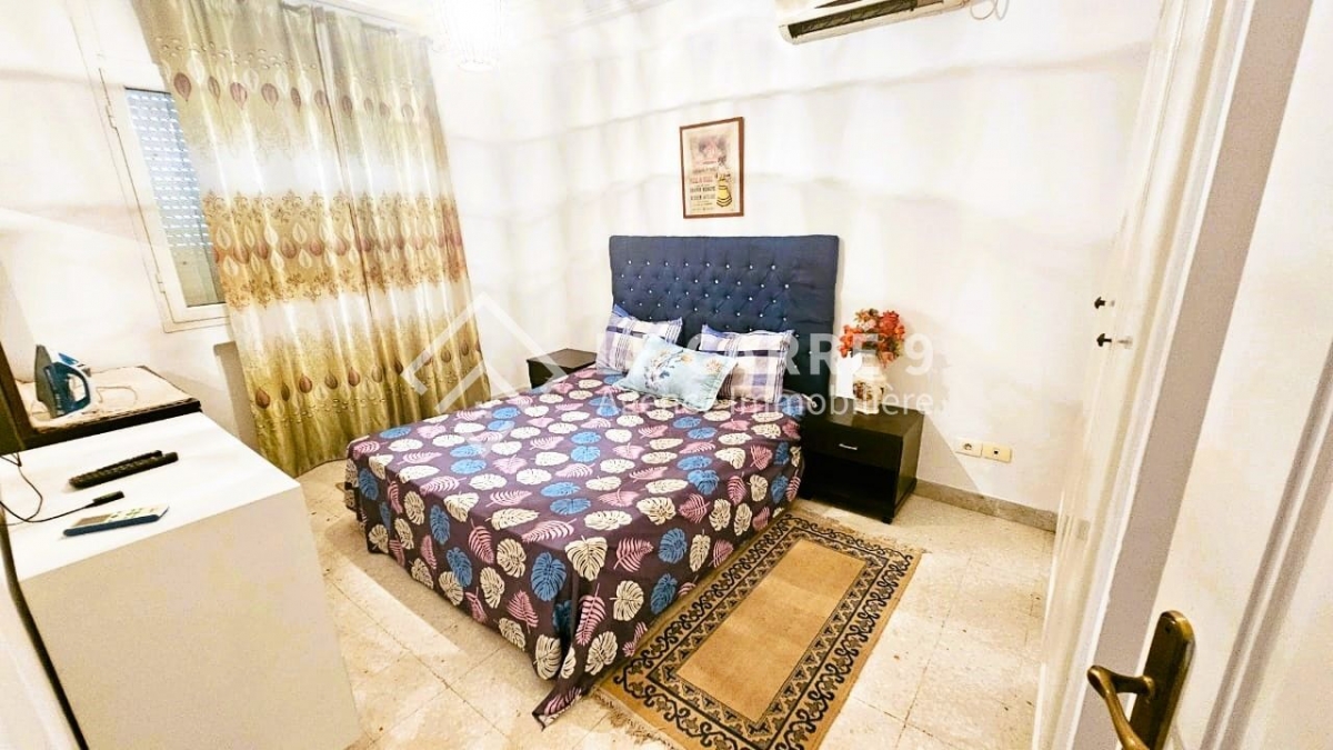 La Marsa El Aouina Location vacances Appart. 2 pices Un s2 meubl  cit les palmerais