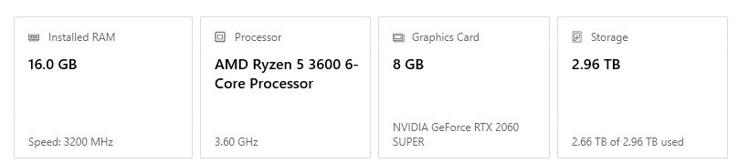 El Mourouj Residence Zahret El Mourouj Ordin. familial Autre Unit gamer ryzen 5 3600 rtx 2060super