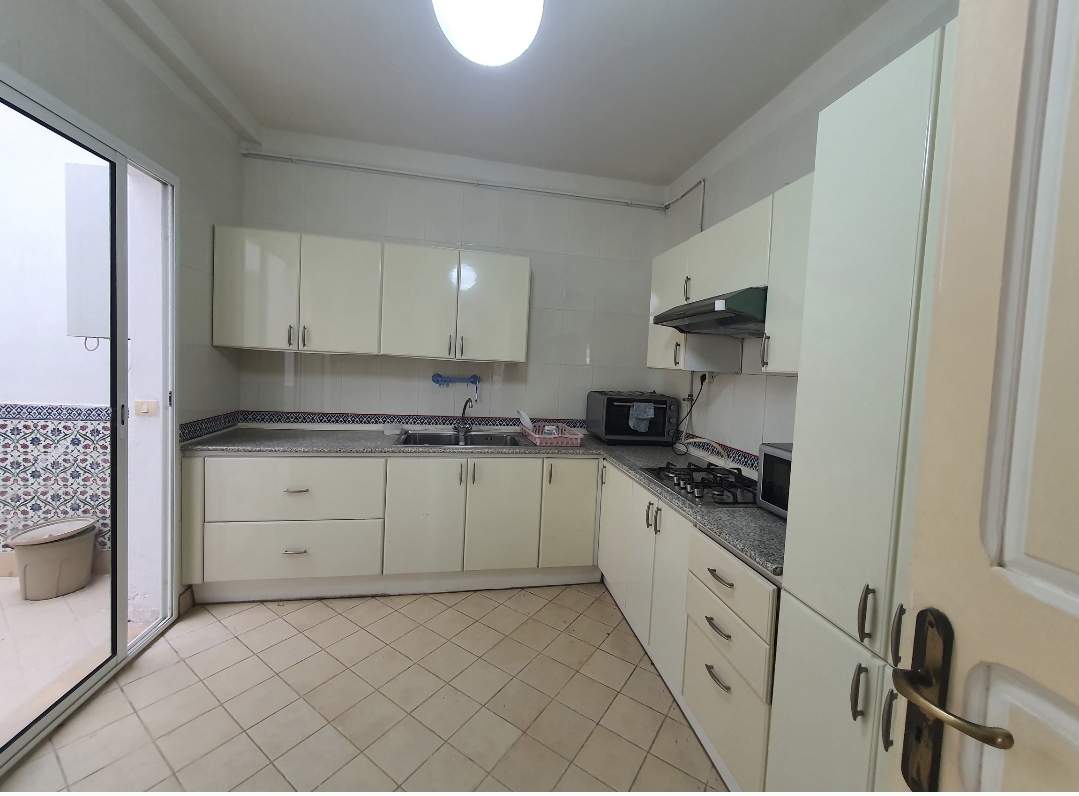 La Marsa Marsa Safsaf Location Appart. 3 pices Rdc indpendpendant centre la marsa