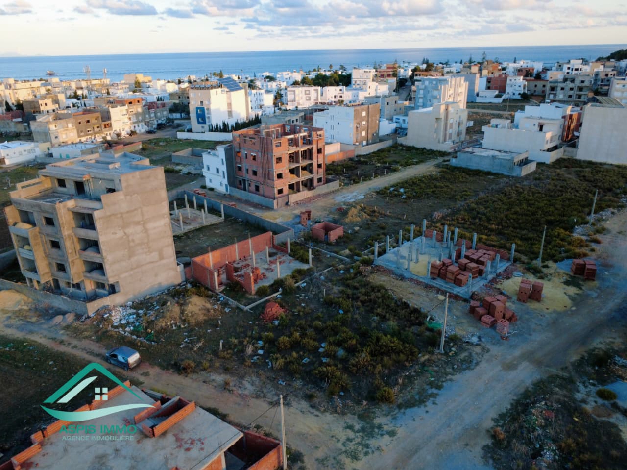 Kelibia Kelibia Vente Surfaces Vt1019  terrain 168 m2  kelibia