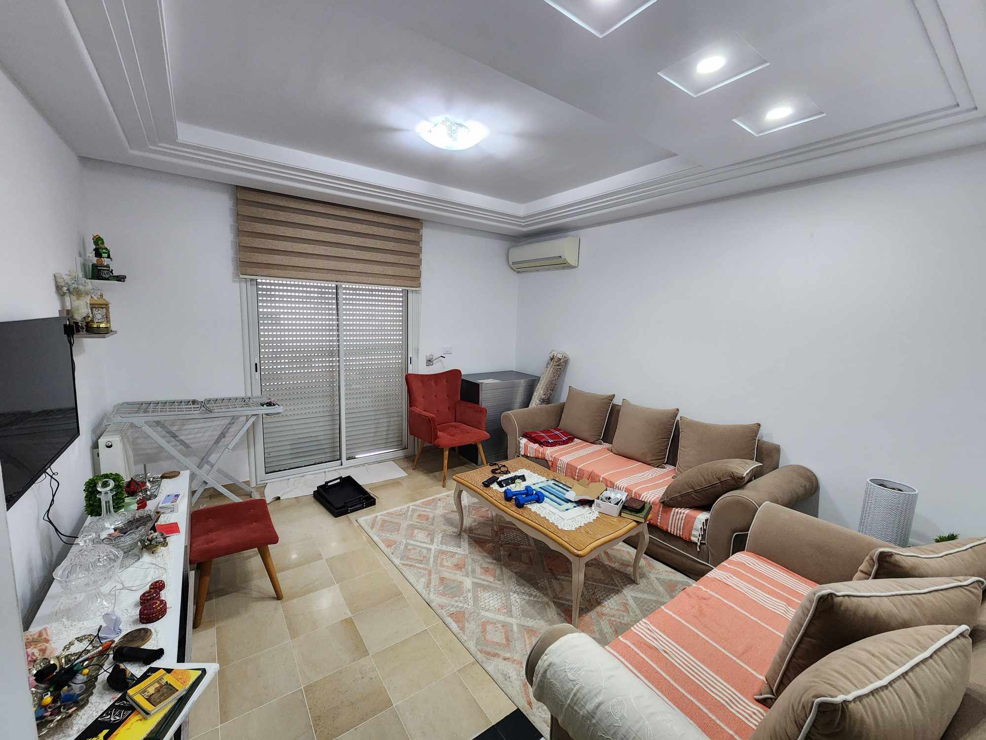 Raoued Ariana Essoughra Location Appart. 2 pices Appartement s2 meubl prs technopole ghazela