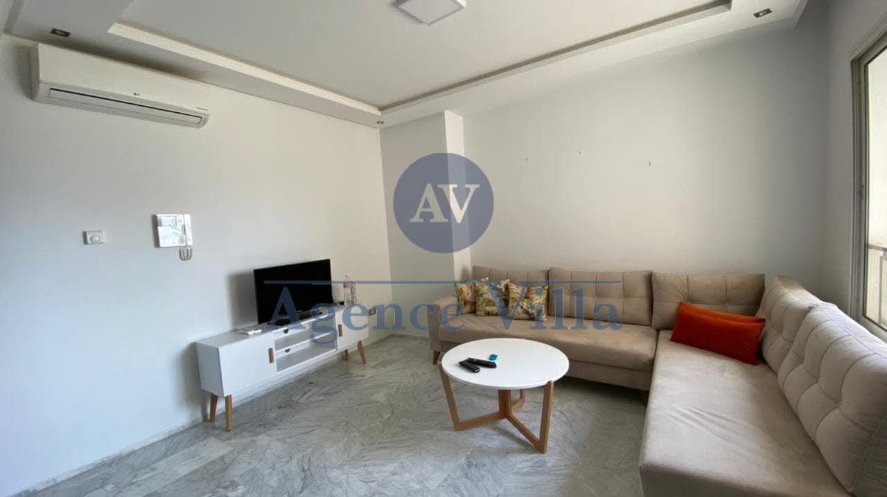 Ain Zaghouan&nbsp;Jardins de Carthage&nbsp;Location&nbsp;Appart. 3 pi�ces&nbsp;Un appartment s1 meubl� au jardin de carthage