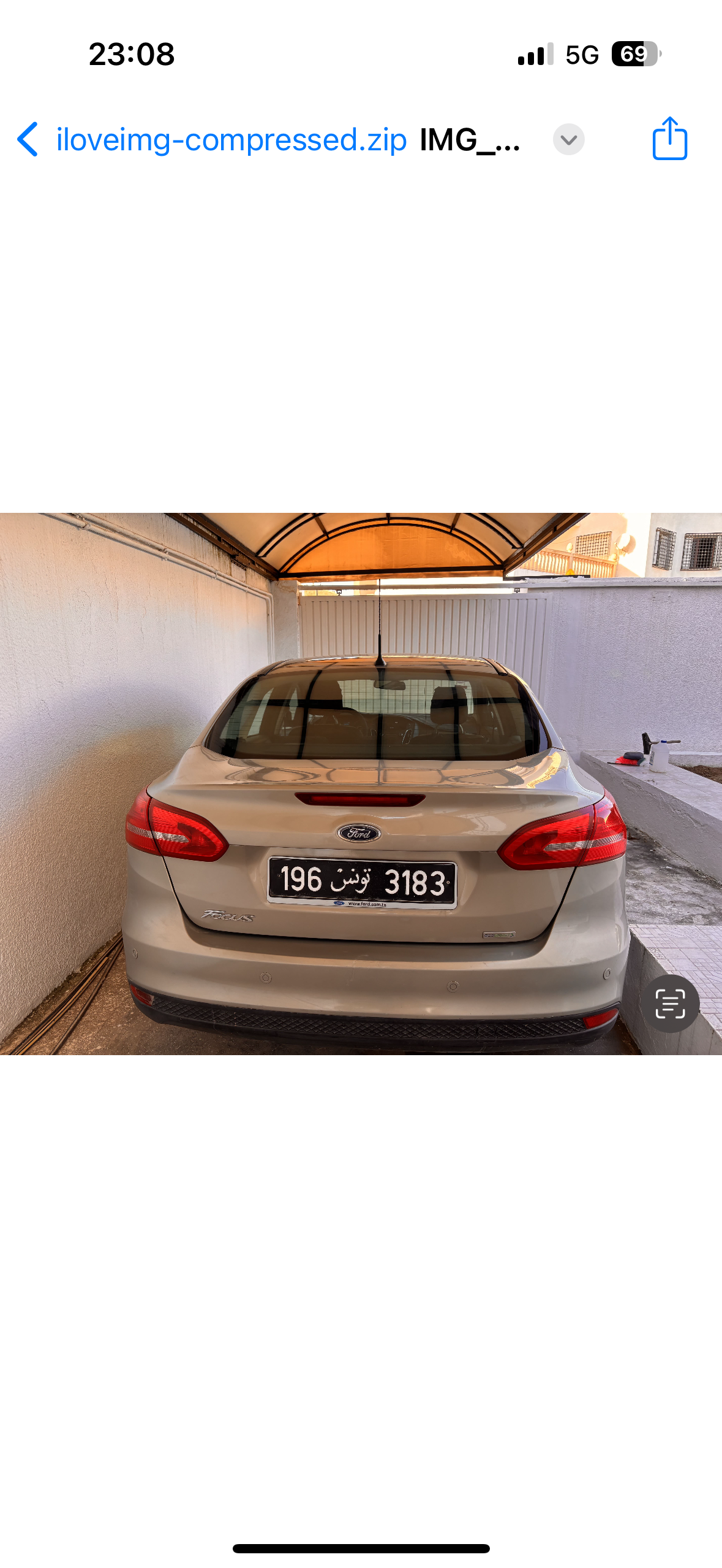 Raoued Cite El Ghazala 1 Ford Focus Voiture en excelent etat