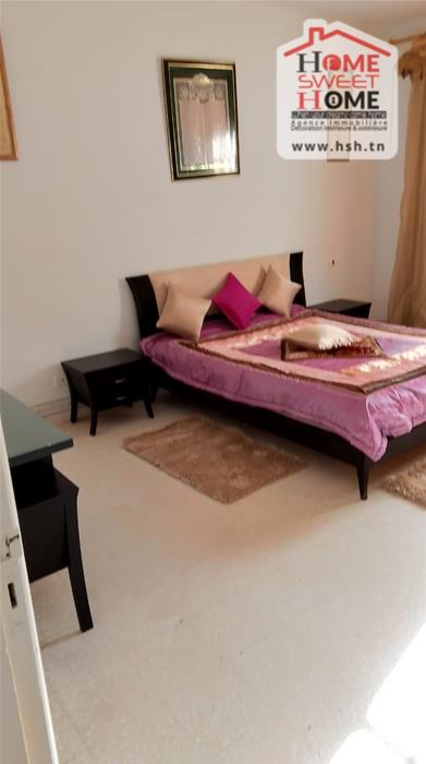 El Kram Le Kram Location Appart. 4 pices Duplex meubl valinco  cit l'office le kram