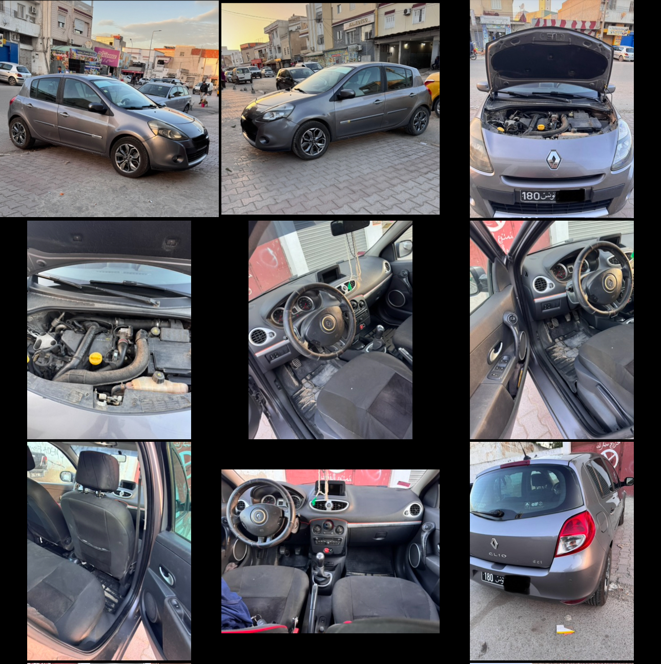 El Hrairia&nbsp;Ezzahrouni&nbsp;Renault&nbsp;Clio&nbsp;Clio 3 tomtom phase 2 dci 4cv