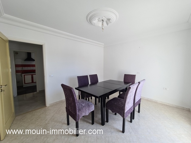 Hammamet&nbsp;Hammamet&nbsp;Location&nbsp;Appart. 3 pi�ces&nbsp;Appartement vivace al2070 hammamet nord