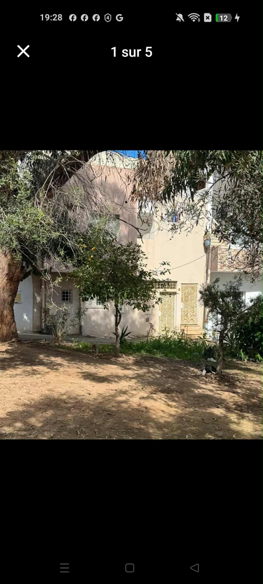 El Omrane Superieur&nbsp;El Omrane Superieur&nbsp;Vente&nbsp;Duplex&nbsp;Deux studios