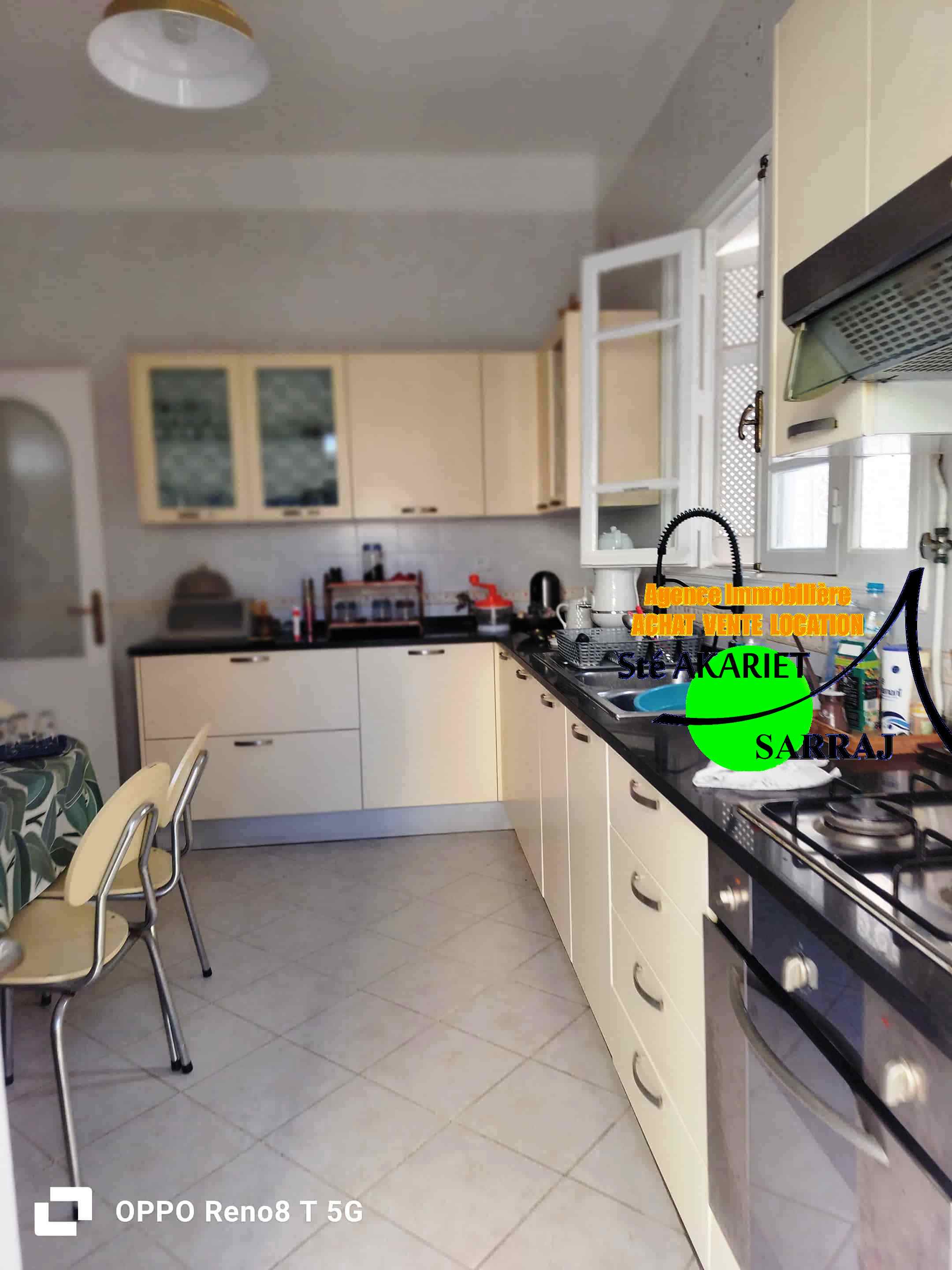 Sousse Jaouhara&nbsp;Sousse Khezama&nbsp;Location&nbsp;Maisons&nbsp;Villa style am�ricain sans meuble � khzema