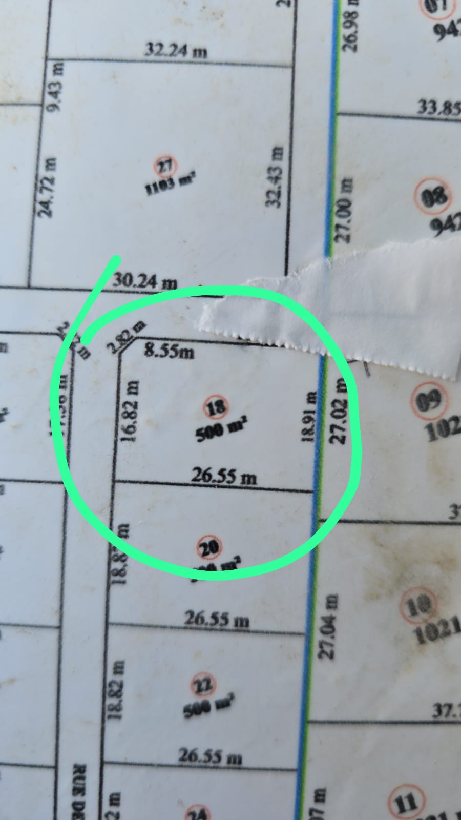 Hammamet&nbsp;Hammamet&nbsp;Terrain&nbsp;Terrain nu&nbsp;Terrain � deux fa�ades � 500m de la plage