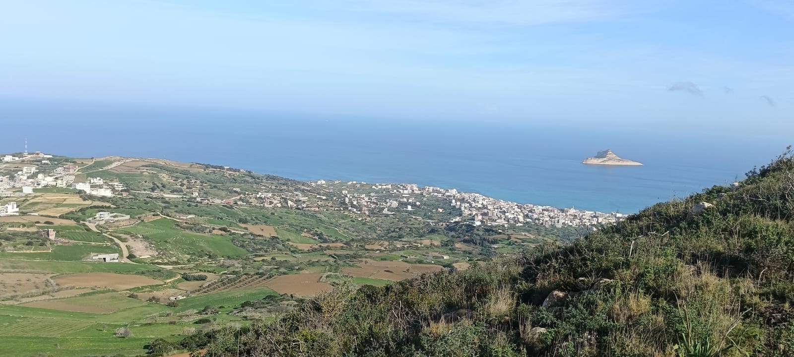 Ras Jebel&nbsp;Rafraf Plage&nbsp;Terrain&nbsp;Terrain agricole&nbsp;Terrain vue sur mer � rafraf