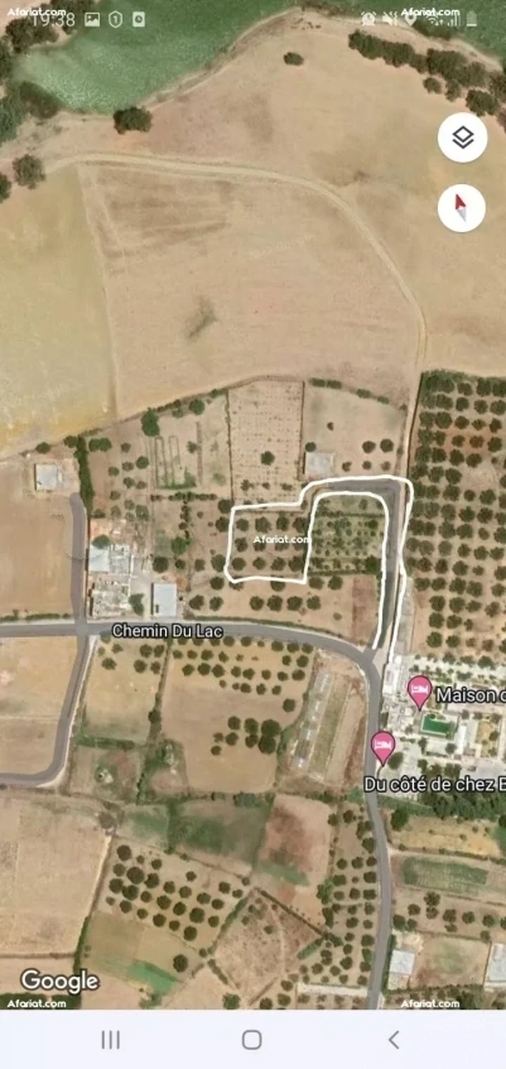 Ras Jebel&nbsp;El Garia Ras Jebal&nbsp;Terrain&nbsp;Terrain agricole&nbsp;Terrain � el garia avec 12 arbre d'olive