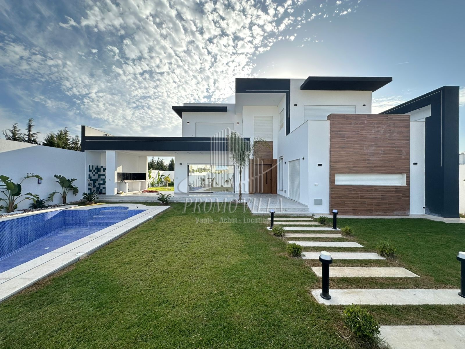 Hammamet&nbsp;Hammamet&nbsp;Vente&nbsp;Maisons&nbsp;Villa de style moderne 500m2 terrain