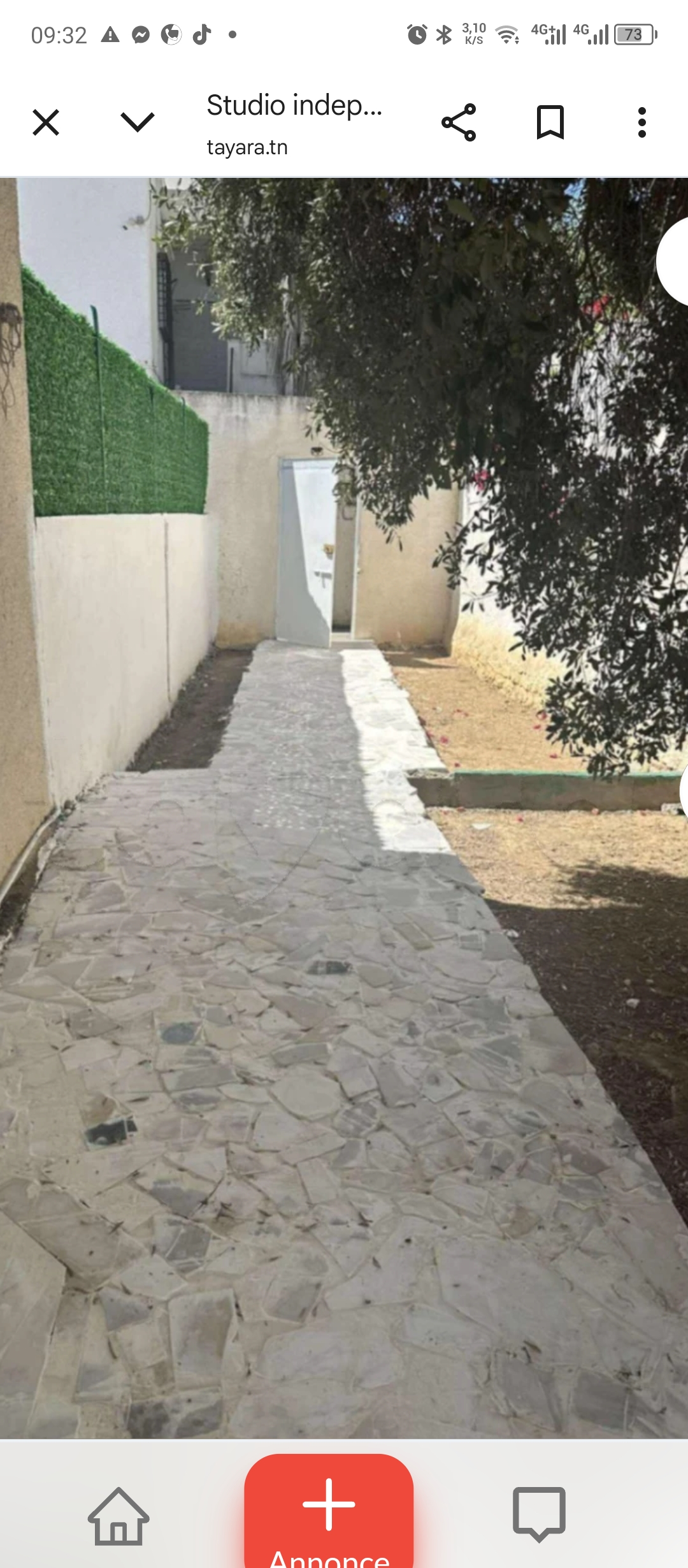 Ezzahra&nbsp;Ezzahra&nbsp;Location&nbsp;Appart. 1 pi�ce&nbsp;Studio ezzahra ville