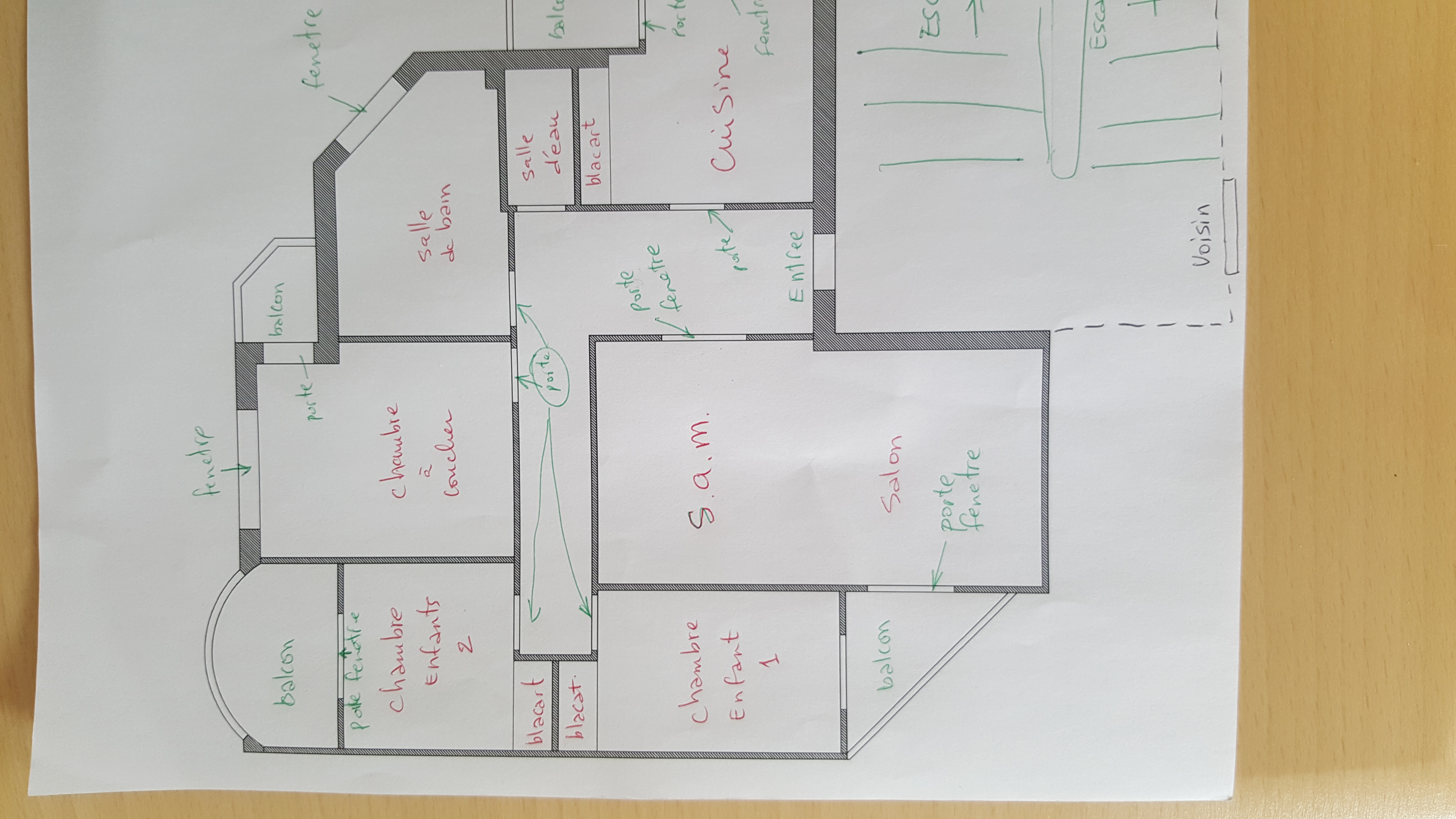 El Menzah&nbsp;El Manar 2&nbsp;Vente&nbsp;Appart. 4 pi�ces&nbsp;A v appartement el manar 2 proche de colis�e saula