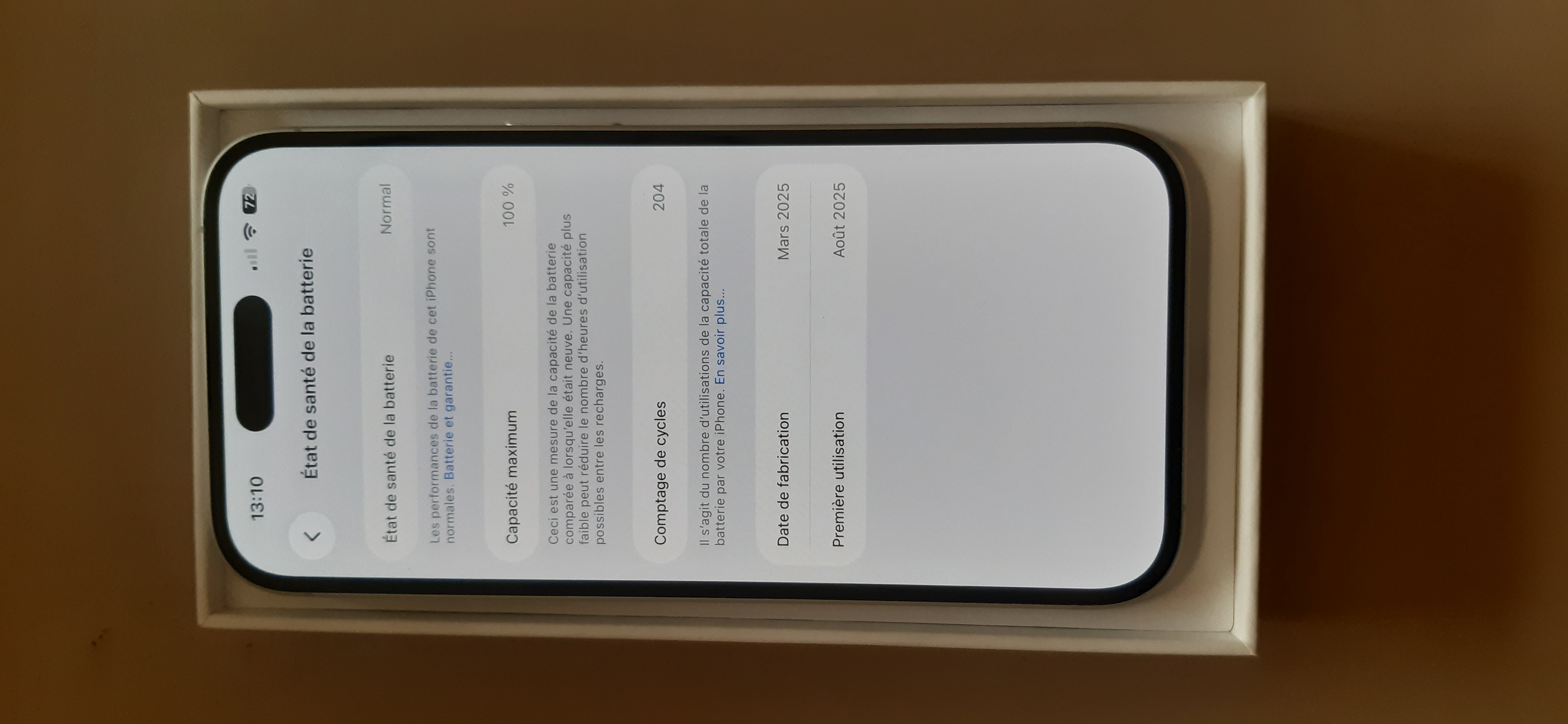 Ariana Ville&nbsp;Cite Ennasr 2&nbsp;Apple / MacBook&nbsp;Autre&nbsp;Iphone 16 blanc