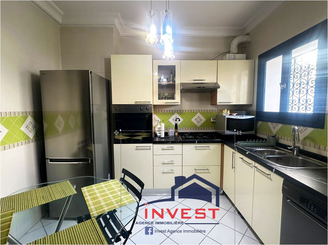 La Marsa&nbsp;Gammart&nbsp;Location&nbsp;Duplex&nbsp;Duplex s3 meubl� avec jardin  au golden tulip