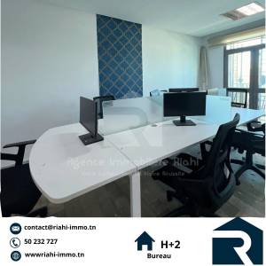 Sousse Jaouhara&nbsp;Sousse Khezama&nbsp;Location&nbsp;Appart. 1 pi�ce&nbsp;   bureau a2 situ  khzema est ref891a