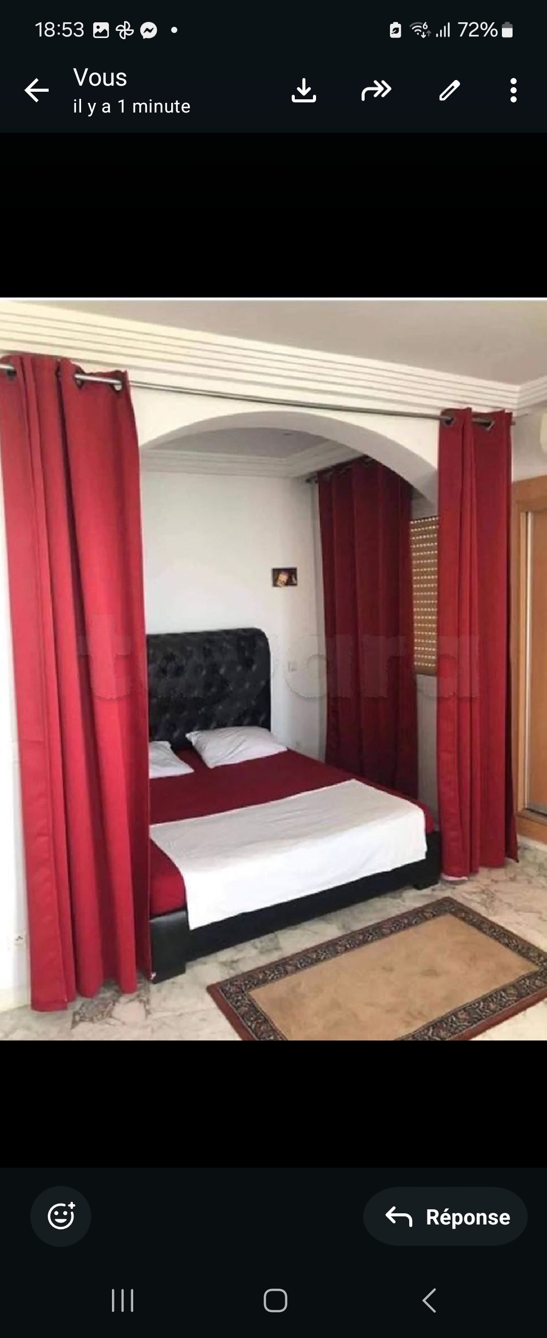 La Marsa&nbsp;Gammart&nbsp;Location vacances&nbsp;Appart. 1 pi�ce&nbsp;Prix exceptionnel