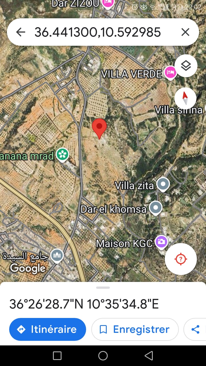 Hammamet&nbsp;Bir Bouregba&nbsp;Terrain&nbsp;Terrain nu&nbsp;Terrain nu a bir bouregba