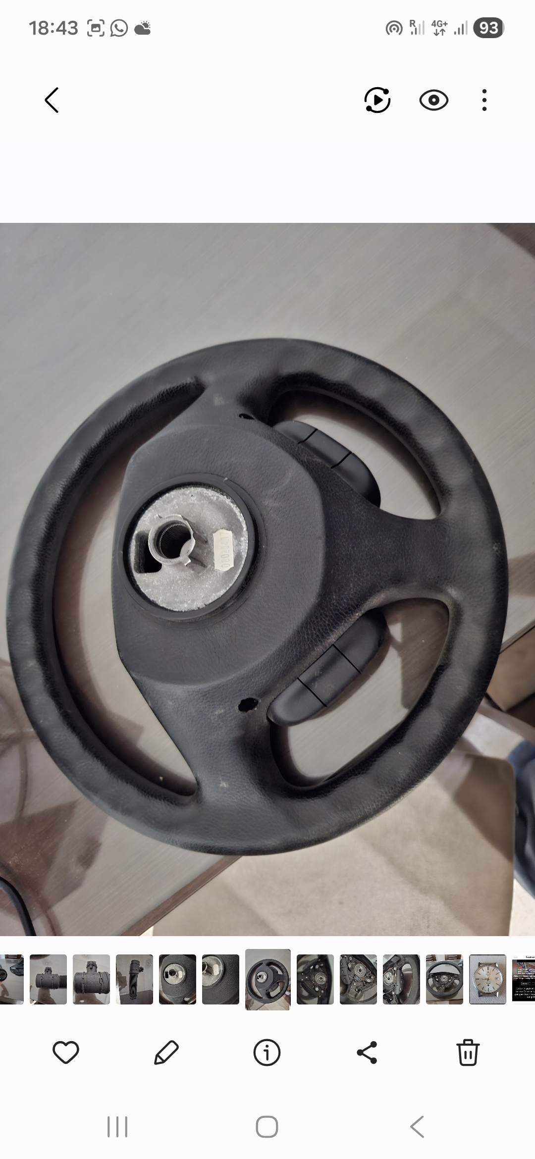 Mannouba&nbsp;La Mannouba&nbsp;Pi�ces D�tach�es&nbsp;Direction et Transmission&nbsp;Volant opel astra g 2002