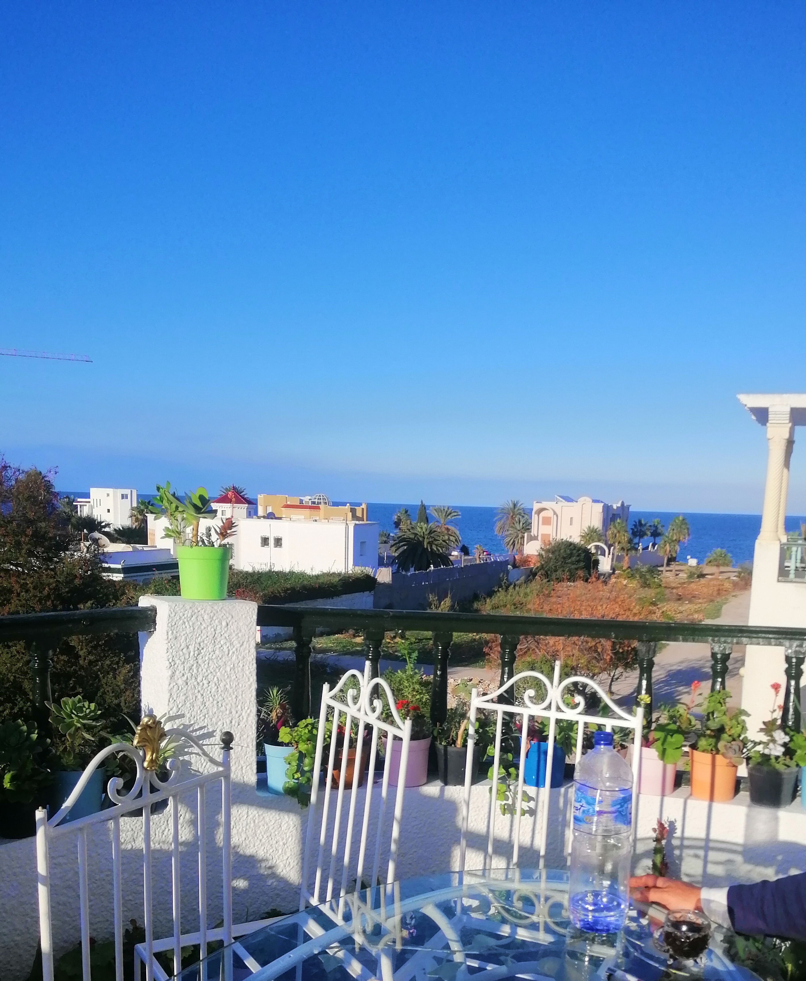 Akouda&nbsp;Chatt Meriem&nbsp;Location vacances&nbsp;Appart. 2 pi�ces&nbsp;Appartement bien equip� vue mer