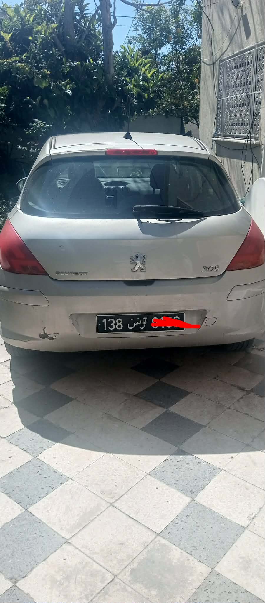 Le Bardo&nbsp;Le Bardo&nbsp;Peugeot&nbsp;308&nbsp;Voiture de femme