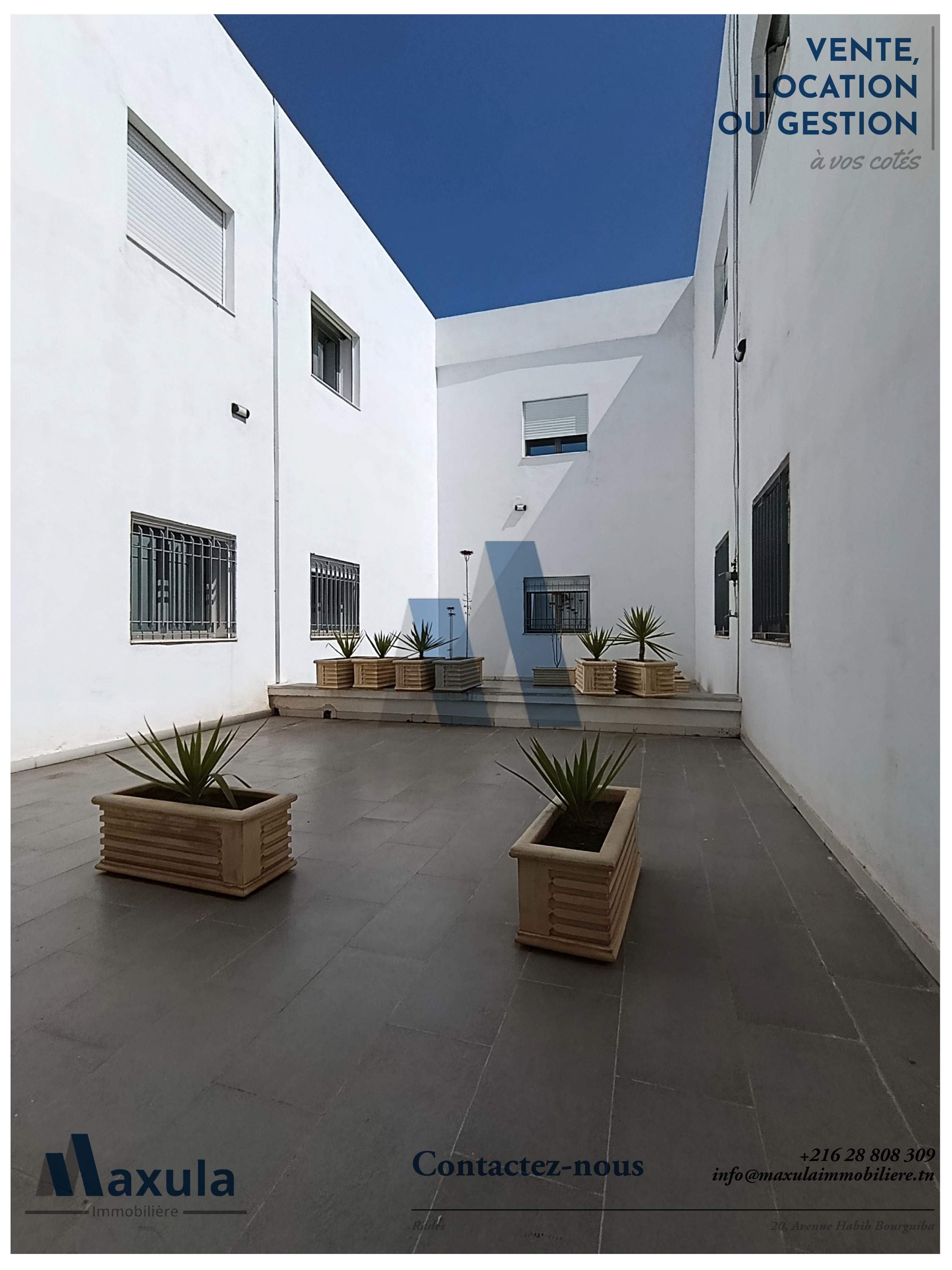 Megrine&nbsp;Sidi Rezig&nbsp;Bureaux & Commerces&nbsp;Bureau&nbsp;Open spaces a sidi rezig