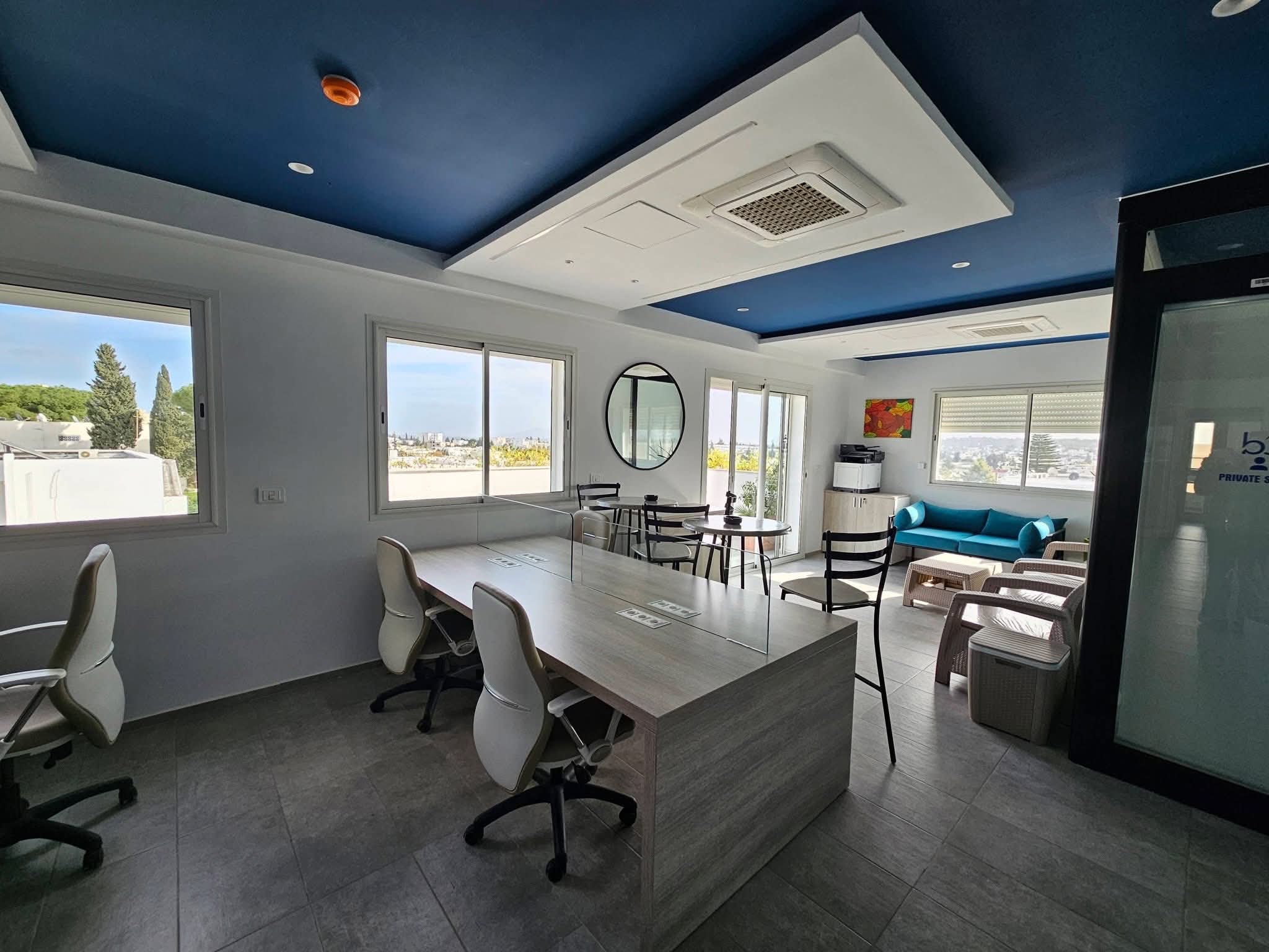 Ariana Ville&nbsp;El Menzah 5&nbsp;Bureaux & Commerces&nbsp;Bureau&nbsp;Plateau des bureaux prenuium 7000d menzahv5