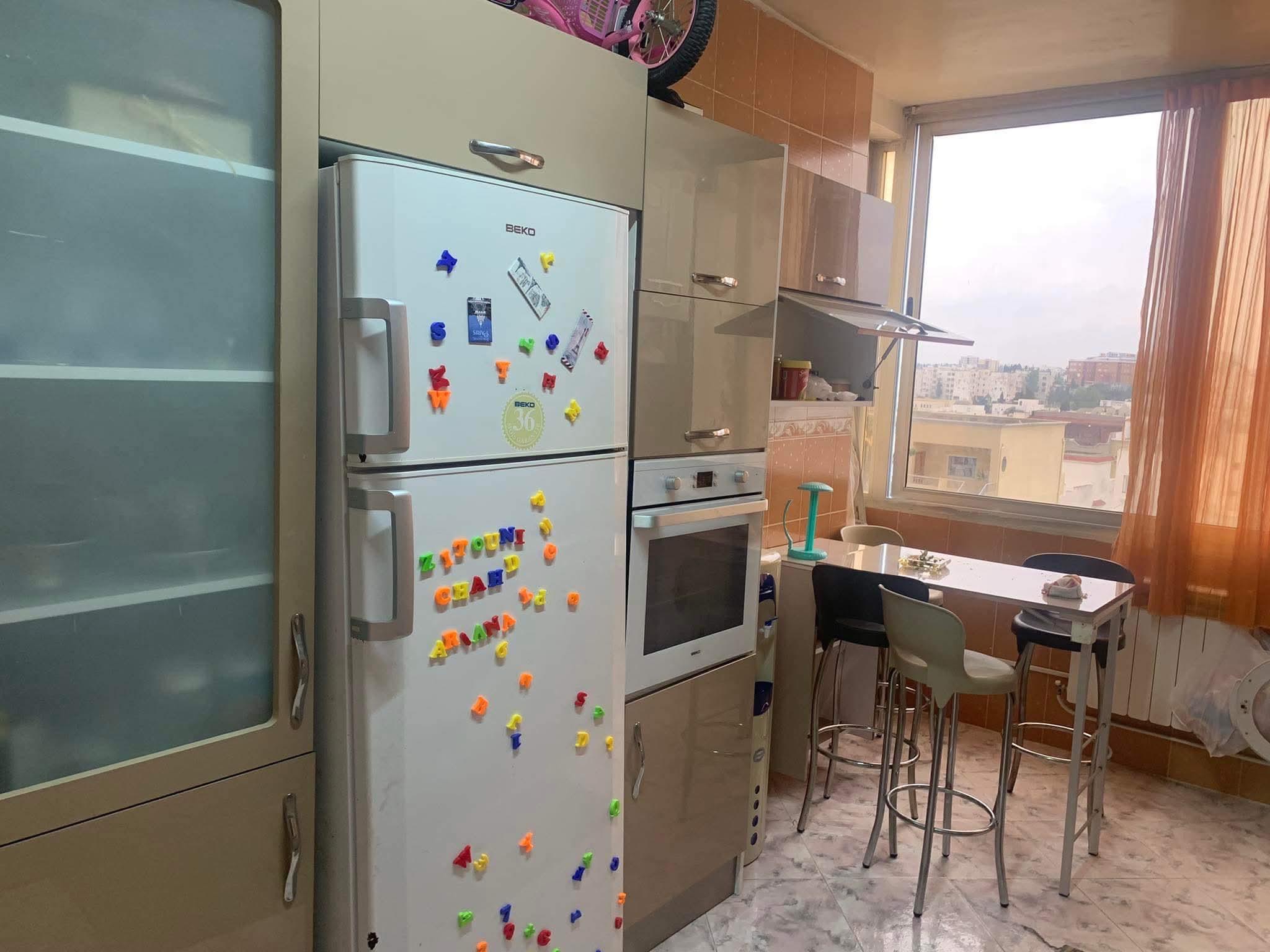 Ariana Ville&nbsp;Ariana&nbsp;Vente&nbsp;Appart. 3 pi�ces&nbsp;S2 cite mileha