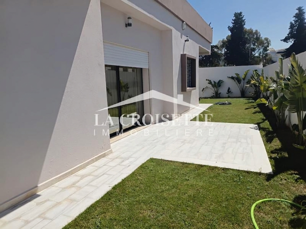 La Marsa&nbsp;Cite El Moustakbel (La Marsa)&nbsp;Location&nbsp;Maisons&nbsp;Villa s3 plain pied � la marsa mvl0097