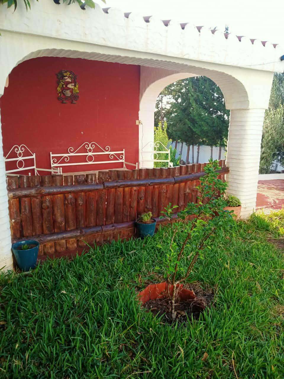 Ras Jebel&nbsp;Rafraf Plage&nbsp;Location vacances&nbsp;Maisons&nbsp;Belle villa style arabe avec grand jardin � rafraf