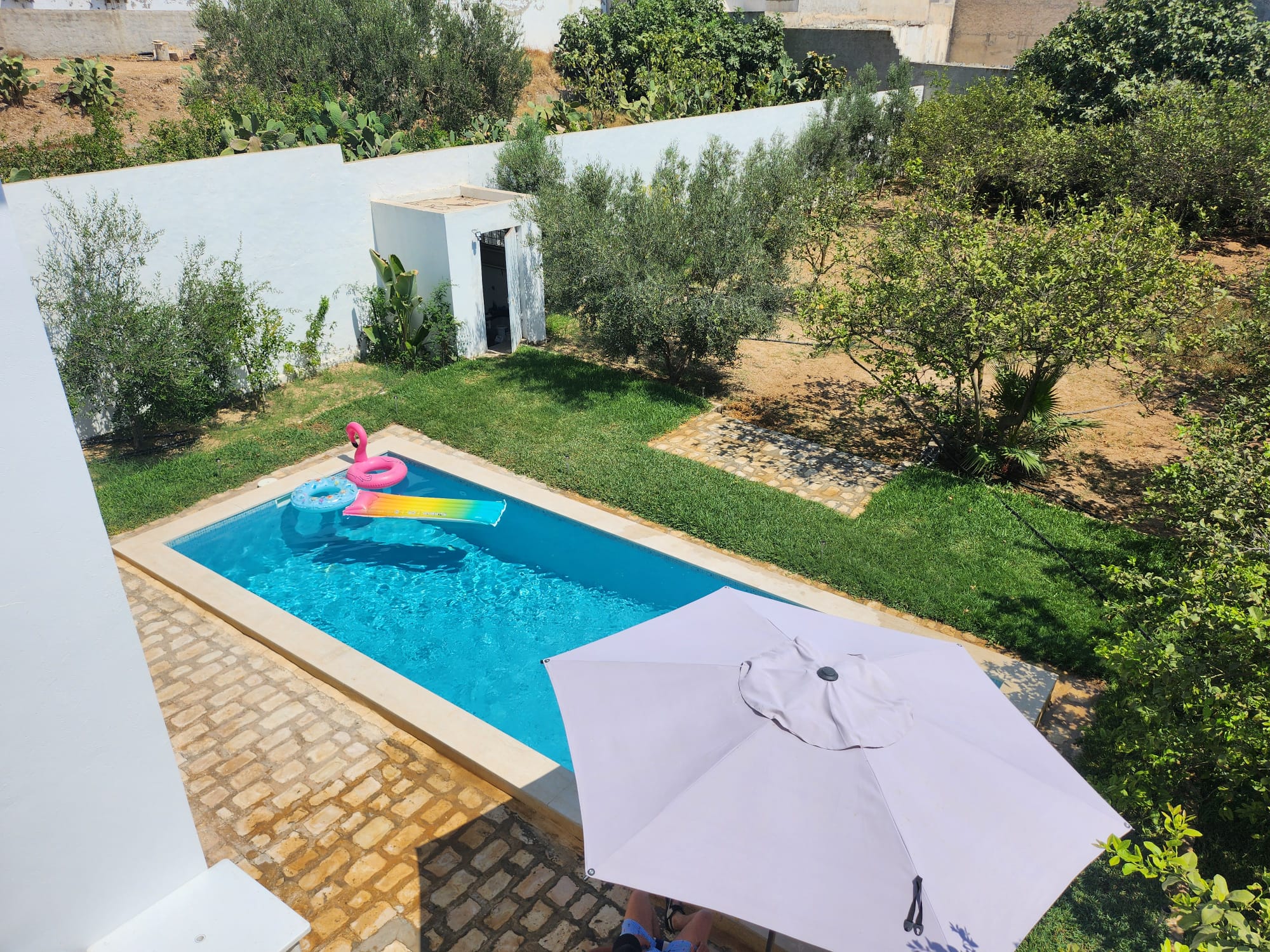 Hammamet&nbsp;Hammamet&nbsp;Location&nbsp;Appart. 4 pi�ces&nbsp;Villa alysse r�f l3263