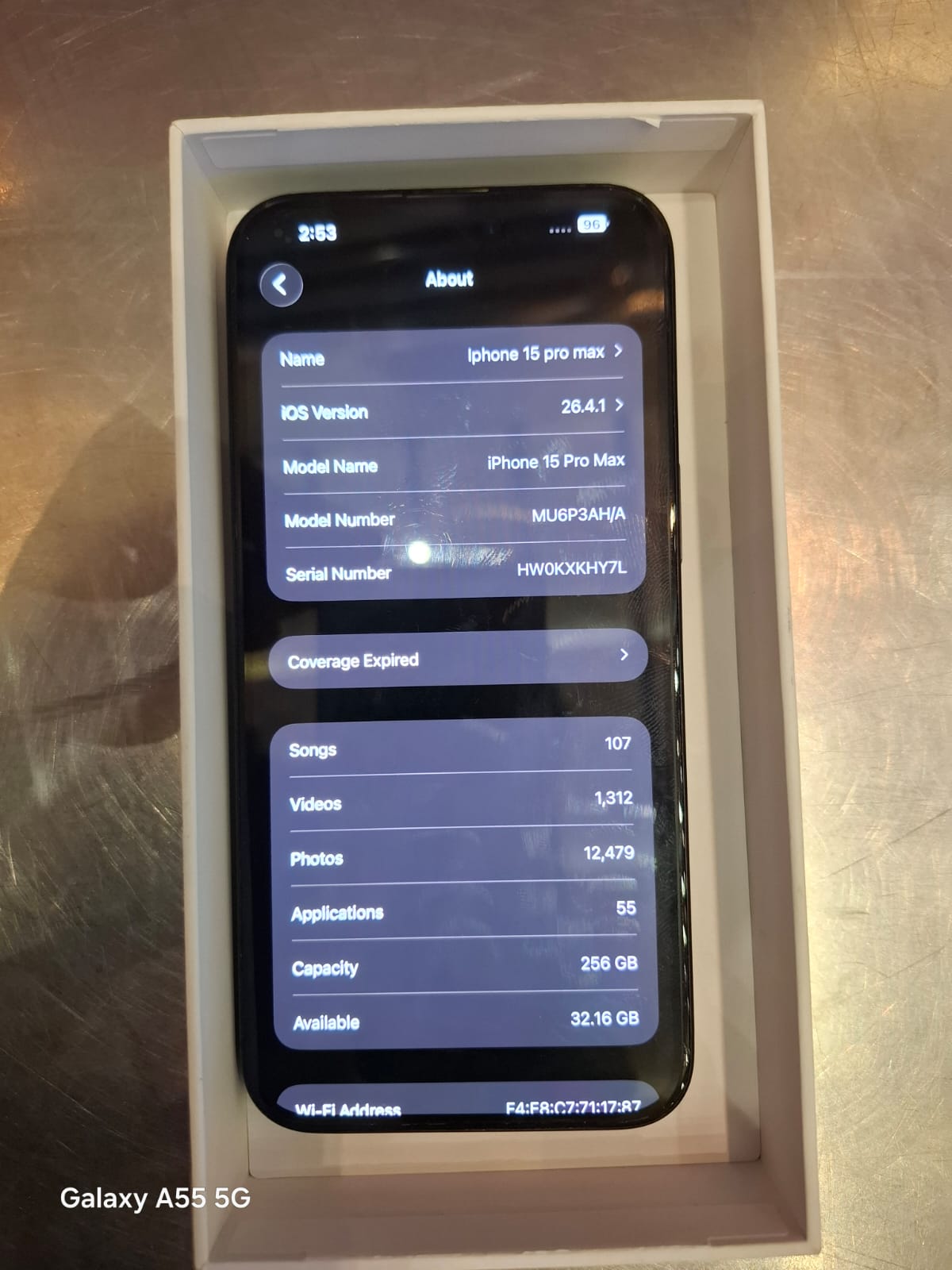 La Marsa&nbsp;Berge Du Lac&nbsp;Apple - iPhone&nbsp;Autre Mod�le&nbsp;Iphone 15 pro max 256gb noir titanium