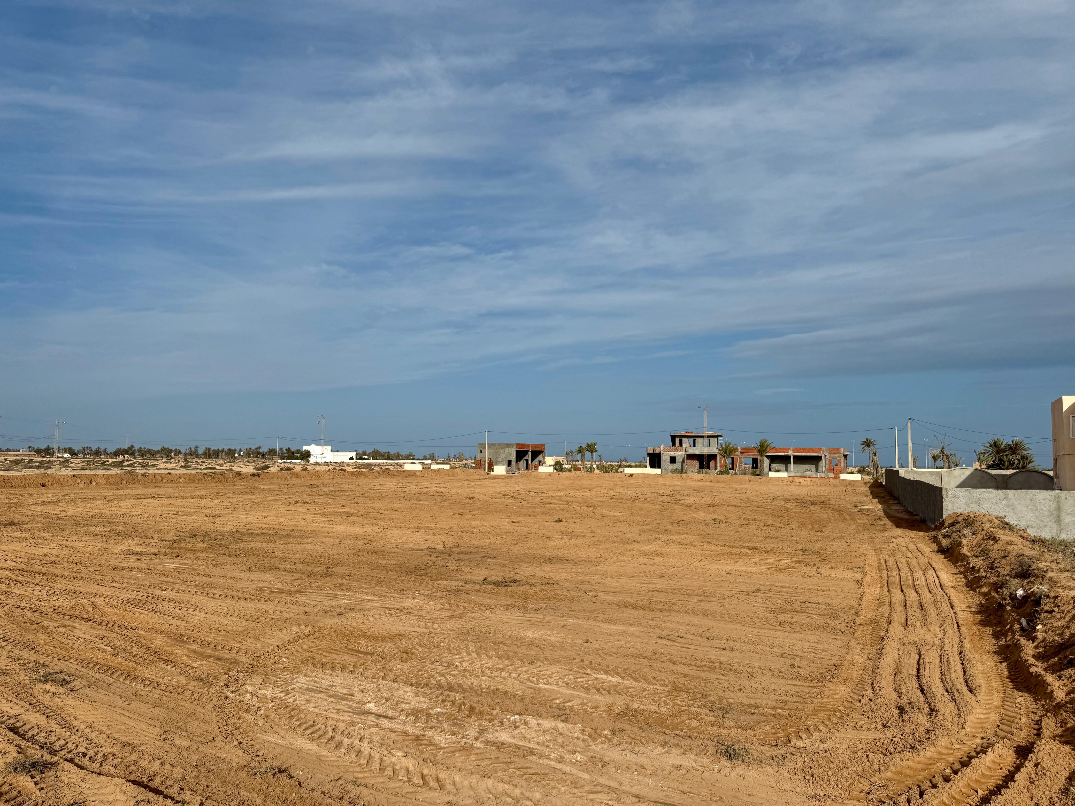 Djerba - Houmet Essouk&nbsp;Djerba &nbsp;Terrain&nbsp;Terrain agricole&nbsp;Terrain titre bleu individuel 6367m2 djerba