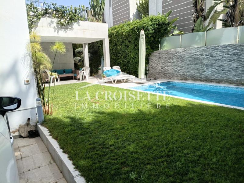 La Soukra&nbsp;La Soukra&nbsp;Location&nbsp;Appart. 3 pi�ces&nbsp;Etage de villa s2 meubl� � la soukra mel0595
