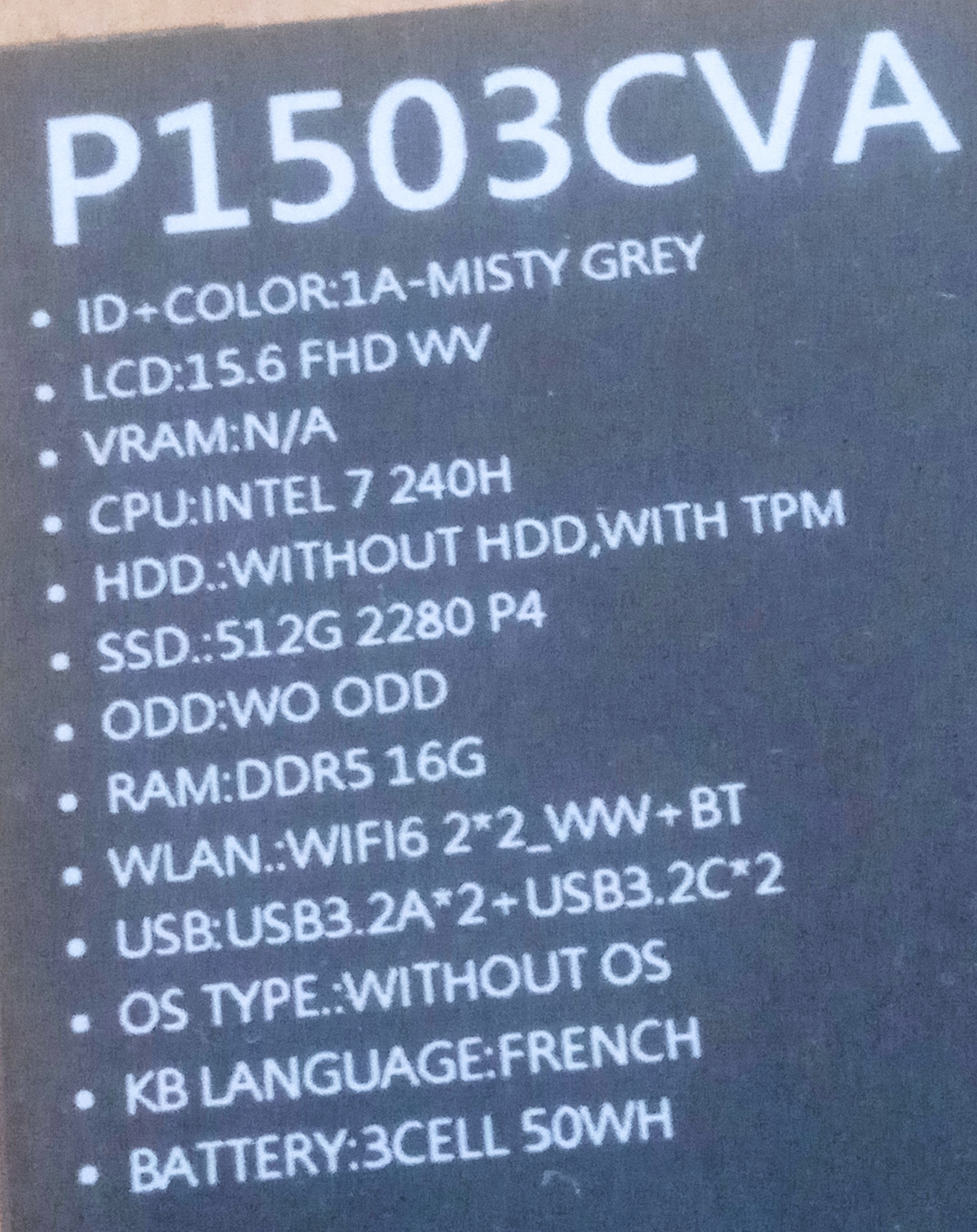 Le Bardo&nbsp;Le Bardo&nbsp;Asus &nbsp;Autre&nbsp;Pc portable asus neuf