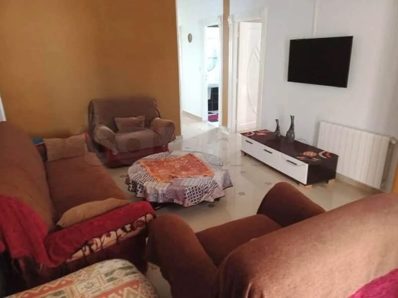 Hammamet&nbsp;Hammamet&nbsp;Location vacances&nbsp;Appart. 3 pi�ces&nbsp;S plus 2 meubl� � el hammamet wb4007