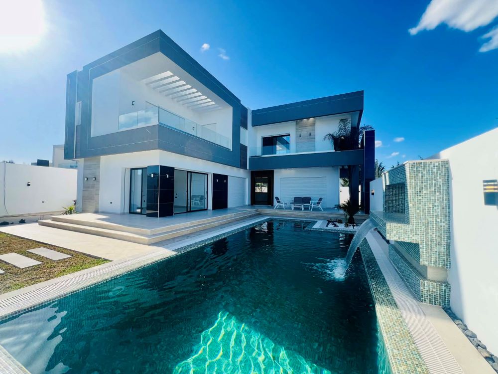 Hammamet&nbsp;Hammamet&nbsp;Vente&nbsp;Maisons&nbsp;V605 villa turquoise mn
