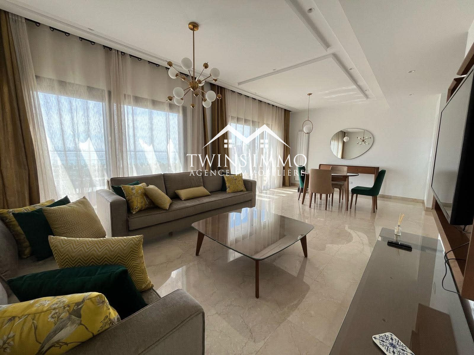 La Marsa&nbsp;Berge Du Lac&nbsp;Location&nbsp;Appart. 2 pi�ces&nbsp;Appartement meubl� aux berges du lac 2 vue lac