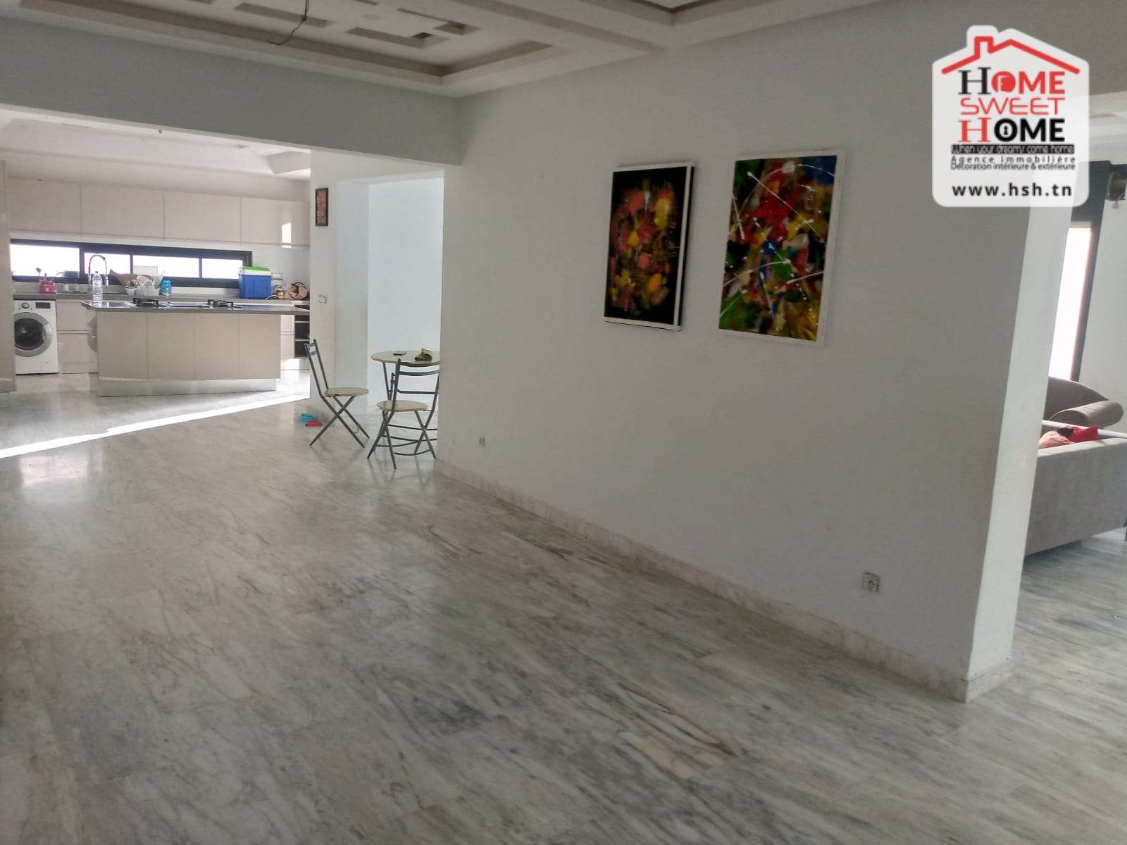Hammam Chatt&nbsp;Borj Cedria&nbsp;Vente&nbsp;Appart. 5 pi�ces+&nbsp;Villa arachidi � borj cedria