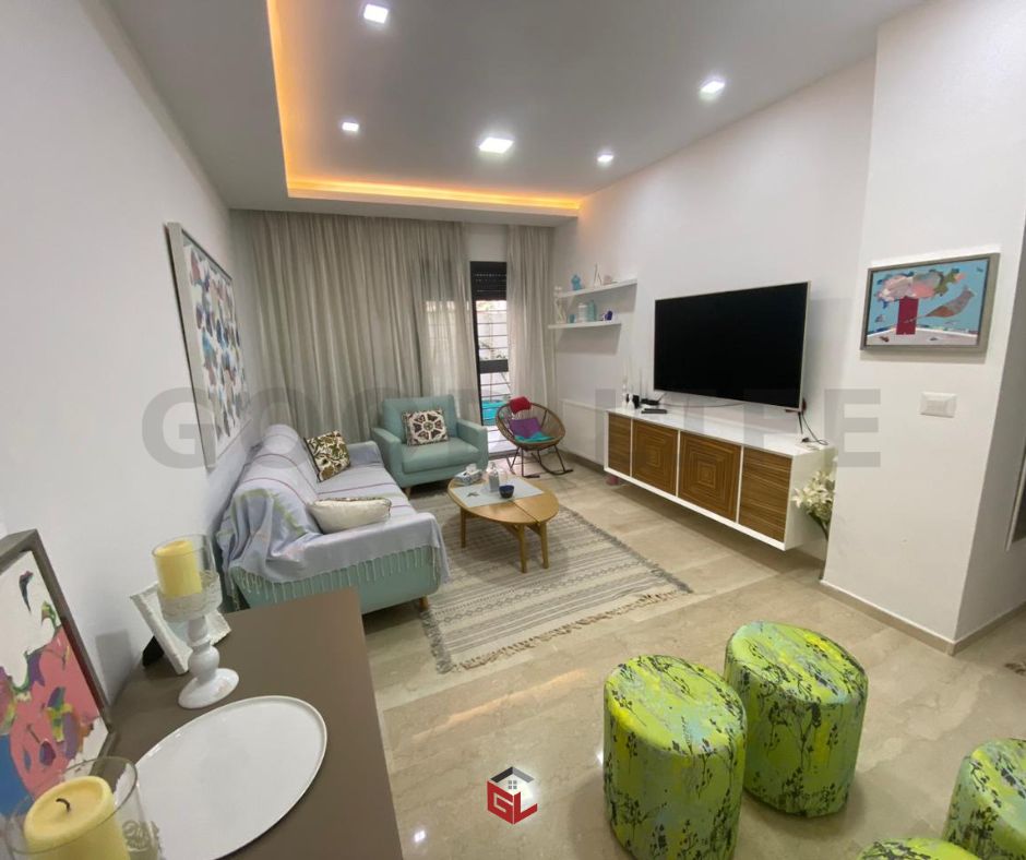 La Soukra&nbsp;La Soukra&nbsp;Location&nbsp;Appart. 2 pi�ces&nbsp;S1 meubl� au rdc � la nouvelle soukra