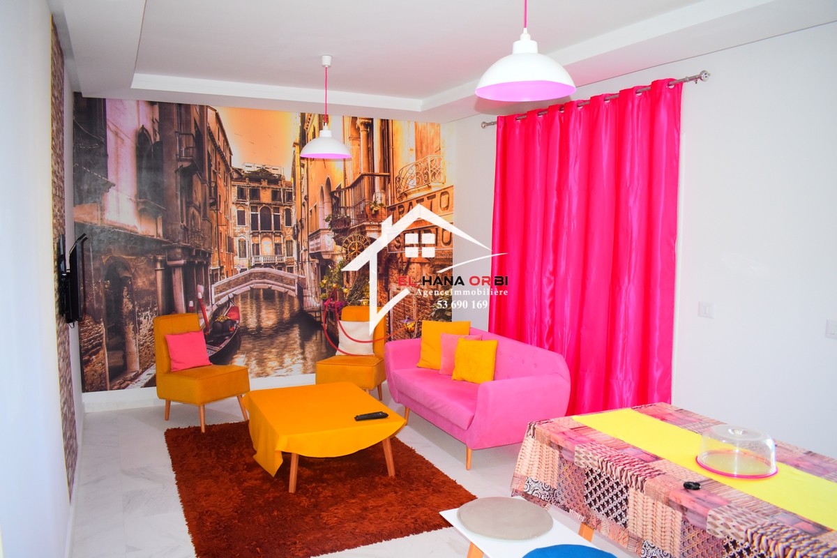 Mahdia&nbsp;Mahdia&nbsp;Location vacances&nbsp;Appart. 2 pi�ces&nbsp;Rz fatimide appartement s2