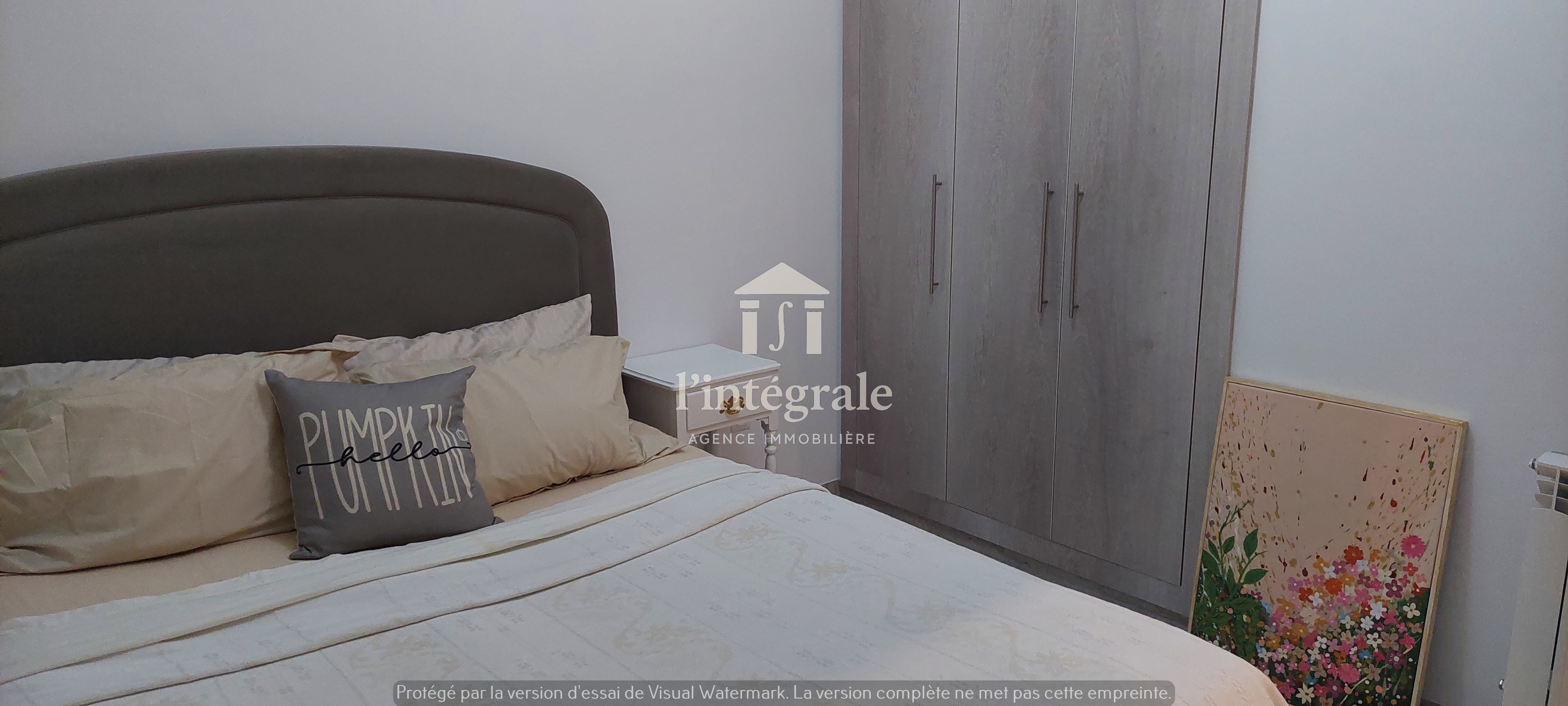 Ariana Ville&nbsp;Cite Ennasr 2&nbsp;Location&nbsp;Appart. 2 pi�ces&nbsp;S1 meubl� tr�s haut standing avec terrasse