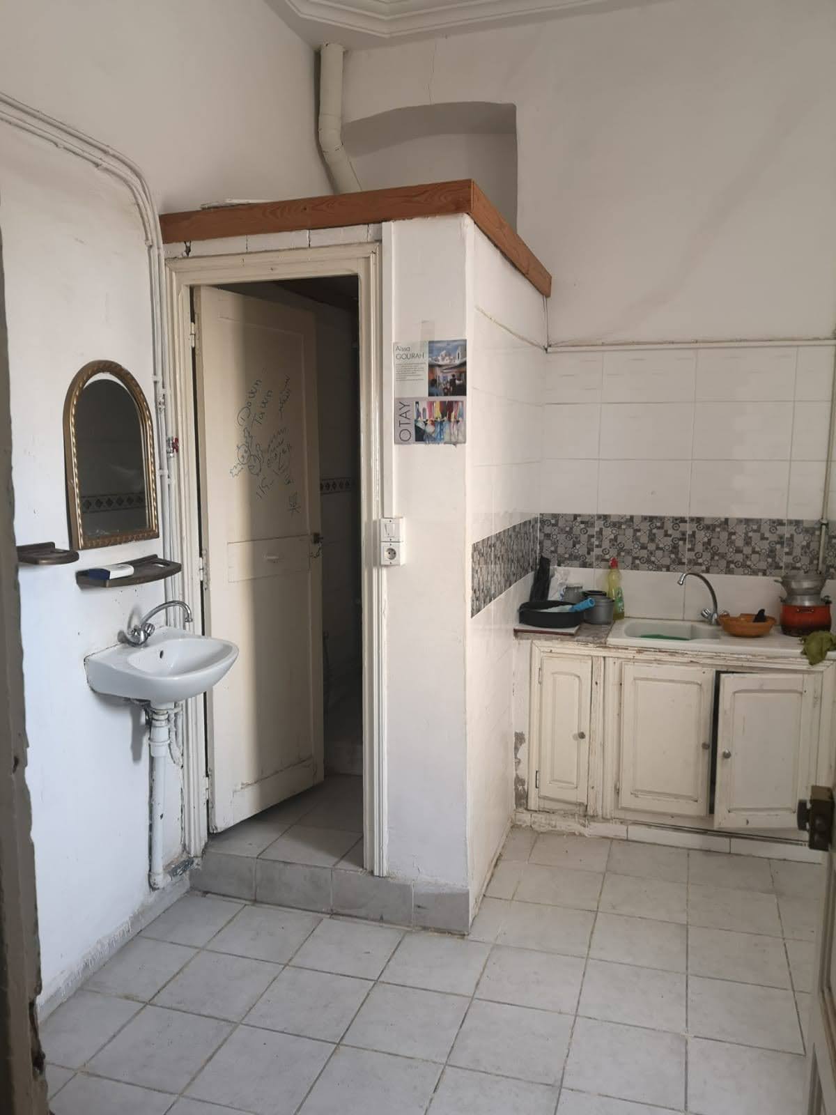 Sidi El Bechir&nbsp;Monfleury&nbsp;Location&nbsp;Appart. 1 pi�ce&nbsp;Joli studio � tunis place barcelone