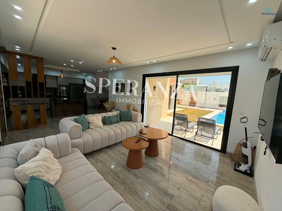 Hammamet&nbsp;Hammamet&nbsp;Location&nbsp;Appart. 4 pi�ces&nbsp;Villa felicit�